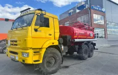 Автотопливозаправщик АТЗ-10 на шасси Камаз 43118 Роснефть