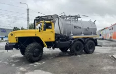 Вакуумная машина МВ-8 на шасси Урал 4320 (насос КО-505)