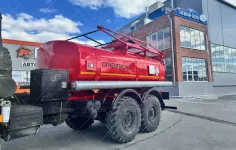 Автотопливозаправщик АТЗ-10 на шасси Камаз 43118 Роснефть
