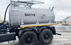 Вакуумная машина МВ-8 на шасси Урал 4320 (насос КО-505)