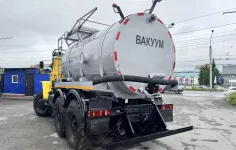 Вакуумная машина МВ-8 на шасси Урал 4320 (насос КО-505)