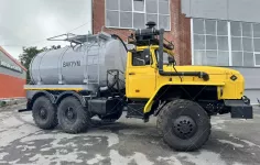 Вакуумная машина МВ-8 на шасси Урал 4320 (насос КО-505)