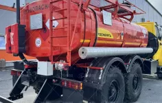 Автотопливозаправщик АТЗ-10 на шасси Урал NEXT 4320-72Е5 (насос СВН-80)