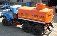 Бензовоз АЦ-9 Урал 4320-61Е5 для светлых ГСМ купить от производителя