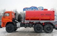 Автоцистерна для технической воды АЦВ-15 Камаз 65222-53 купить от производителя
