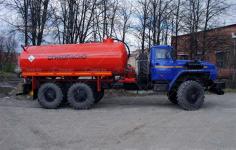 Автоцистерна вакуумная АКН-8 Урал 4320-61Е5 купить от производителя