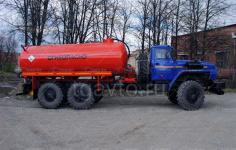 Автоцистерна вакуумная АКН-10 Урал 4320-61Е5 купить от производителя