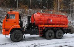 Автоцистерна вакуумная АКН-10 ОД Камаз 43118-50 купить от производителя