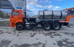 Пищевая автоцистерна АЦПТ-10 на шасси Камаз 65115-50 купить от производителя