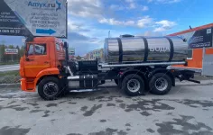 Пищевая автоцистерна АЦПТ-10 на шасси Камаз 65115-50 купить от производителя