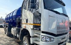 Вакуумная машина МВ-19 на шасси FAW J6 6х4 купить от производителя
