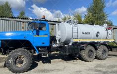 Машина вакуумная самосвальная МВС-10 на шасси Урал 4320-60Е5 купить от производителя