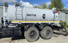 Машина вакуумная самосвальная МВС-10 на шасси Урал 4320-60Е5 купить от производителя