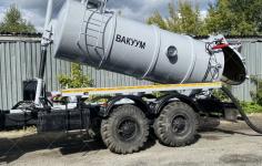 Машина вакуумная самосвальная МВС-10 на шасси Урал 4320-60Е5 купить от производителя