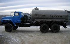 Вакуумная машина МВ-8 Урал 4320-61Е5 купить от производителя
