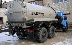 Вакуумная машина МВ-8 Урал 4320-61Е5 купить от производителя