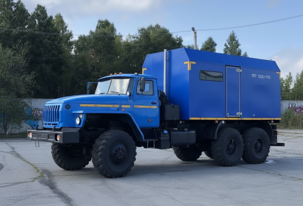 ППУА 2000/100 Урал 5557-60Е5 (насос 1,1-ПТ25)