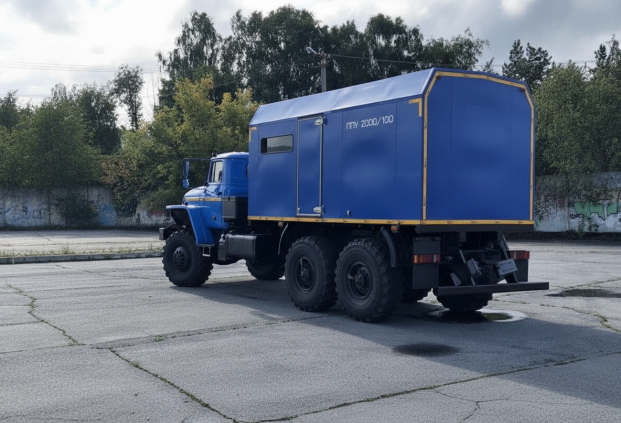 ППУА 2000/100 Урал 5557-60Е5 (насос 2,3-ПТ25)