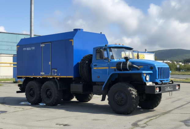 ППУА 2000/100 Урал 5557-60Е5 (насос Hikarimai EFG-282)