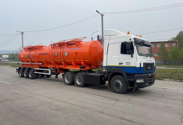 Полуприцеп-цистерна ППЦ-37 на шасси МАЗ 643028 купить от производителя