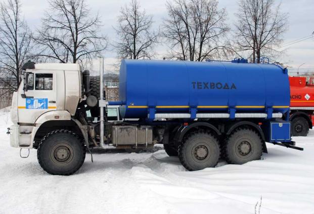 Автоцистерна для технической воды АЦВ-18 Камаз 6522-53 купить от производителя
