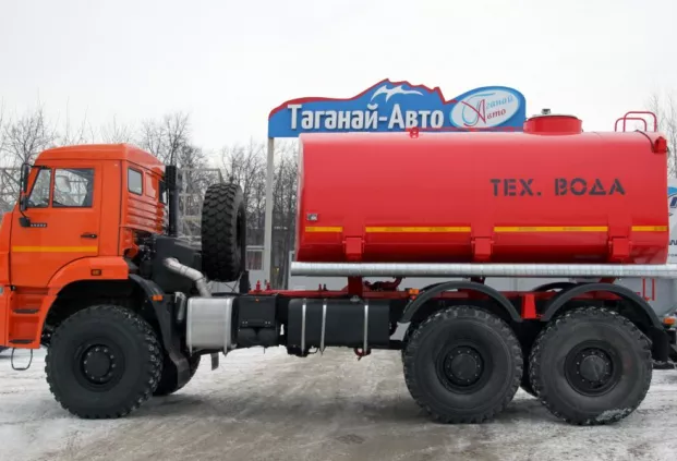 Автоцистерна для технической воды АЦВ-15 Камаз 65222-53 купить от производителя
