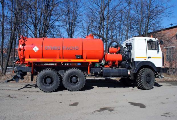 Автоцистерна вакуумная АКН-12 МАЗ 6317X5 купить от производителя