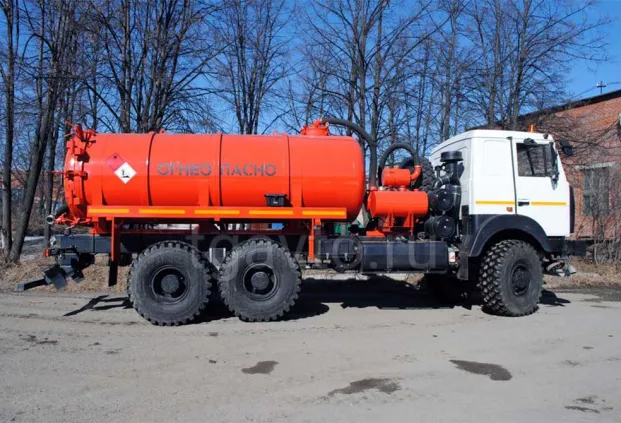 Автоцистерна вакуумная АКН-18 МАЗ 6317X5 купить от производителя