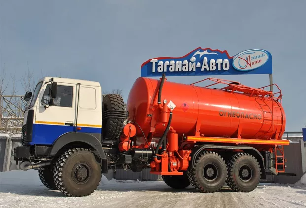 Автоцистерна вакуумная АКН-18 МАЗ 6317Х5 купить от производителя