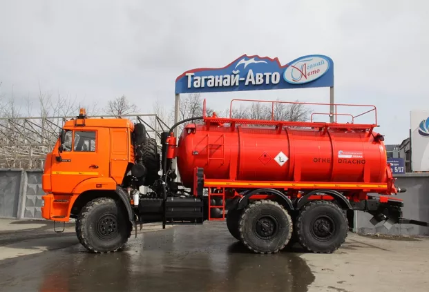 Автоцистерна вакуумная АКН-10 Камаз 43118-50 (со спальным местом) купить от производителя