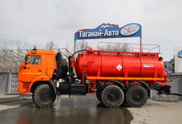 Автоцистерна вакуумная АКН-10 Камаз 43118-50 (со спальным местом) купить от производителя