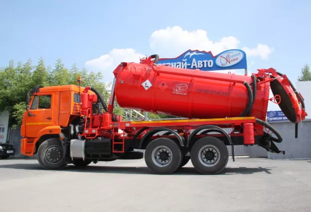 Автоцистерна вакуумная АКНC-10 Камаз 65115-50 купить от производителя