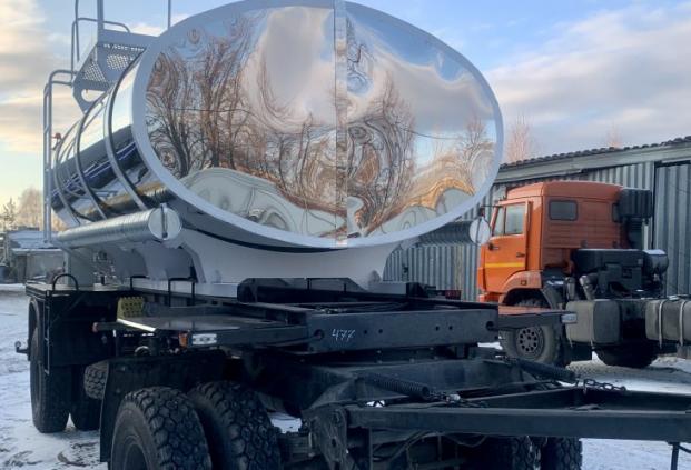 Прицеп-цистерна для питьевой воды с термоизоляцией ПЦПТ-9 купить от производителя