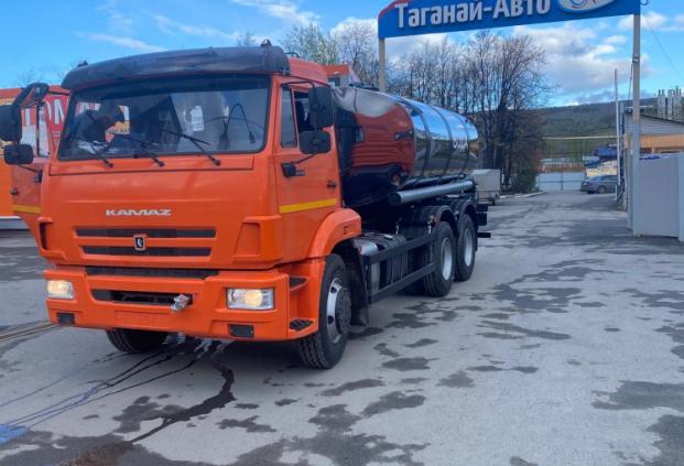Пищевая автоцистерна АЦПТ-10 на шасси Камаз 65115-50 купить от производителя