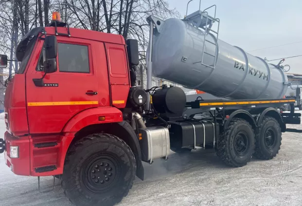 Вакуумная машина самосвальная МВС-10 Камаз 43118-50 купить от производителя