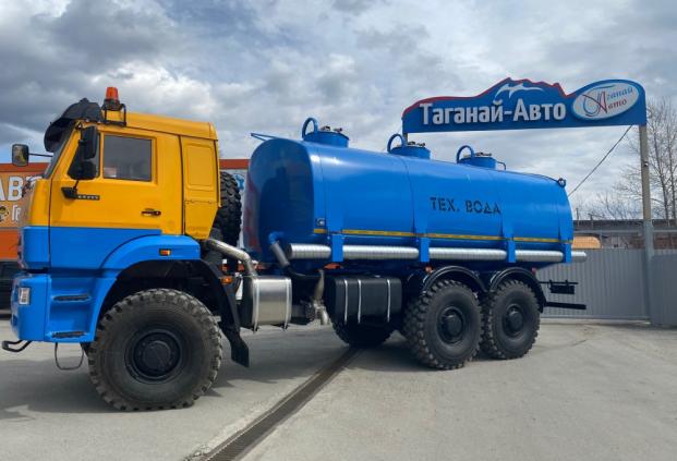 Автоцистерна для перевозки технических жидкостей АЦВ-20/3 на шасси Камаз 65222-53 купить от производителя