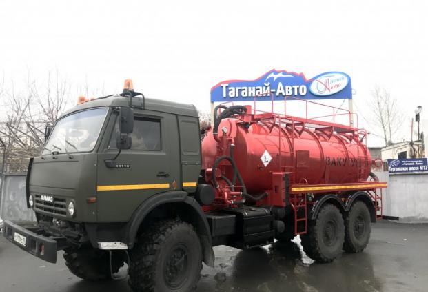 Автоцистерна вакуумная АКН-10 Камаз 43118-50 КО-505 купить от производителя