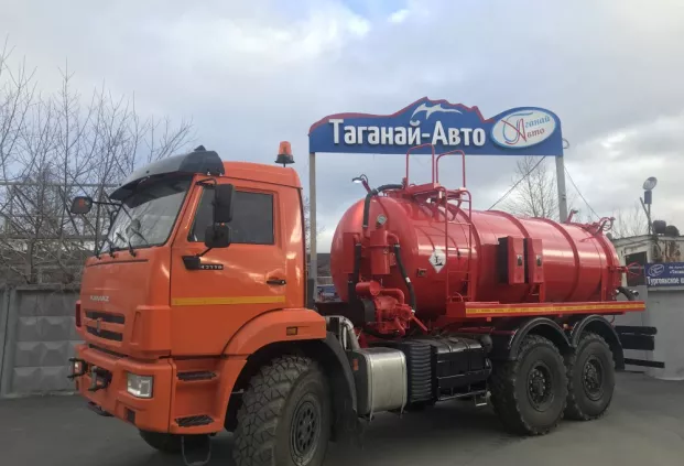 Автоцистерна вакуумная АКН-10 ОД Камаз 43118-50 купить от производителя