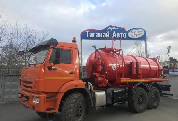 Автоцистерна вакуумная АКН-10 ОД Камаз 43118-50 купить от производителя