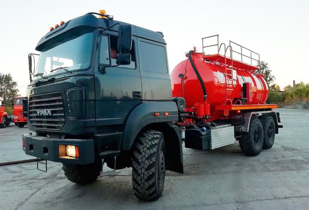 Автоцистерна вакуумная АКН-10 Урал 5557-80М купить от производителя