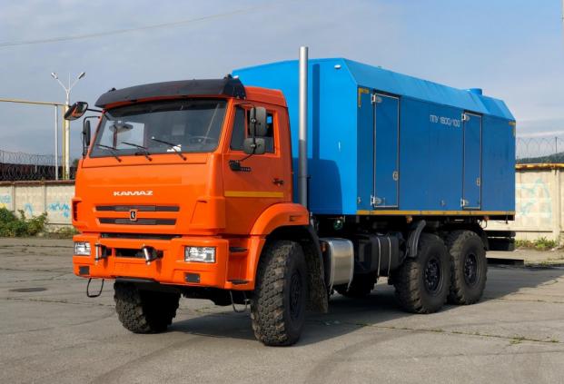 Передвижная паровая установка ППУА-1600/100 КамАЗ 43118 купить от производителя