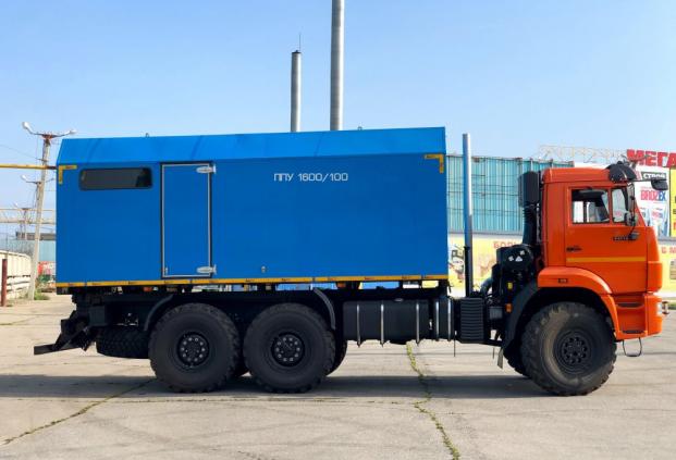 Передвижная паровая установка ППУА-1600/100 КамАЗ 43118 купить от производителя