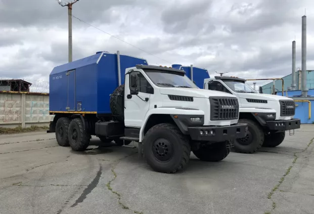 Передвижная паровая установка ППУА 1600/100 Урал NEXT 4320-74Е5 купить от производителя