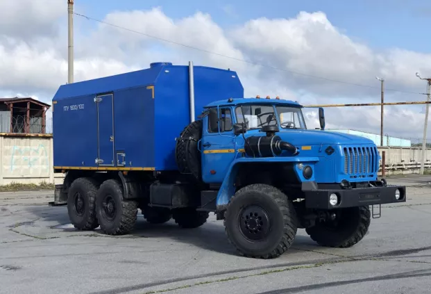 Передвижная паровая установка ППУА-1600/100 Урал 5557-60Е5 купить от производителя