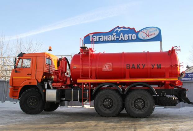 Вакуумная машина МВ-10 ОД Камаз 43118-50 купить от производителя