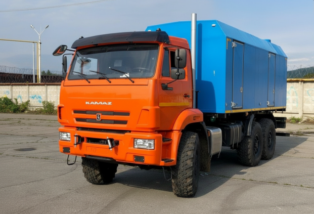 ППУА 2000/100 Камаз 43118-50 (насос Hikarimai EFG-282)