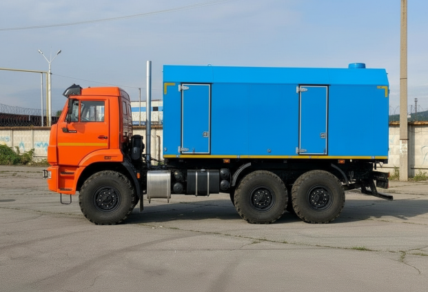 ППУА 2000/100 Камаз 43118-50 (насос 2,3-ПТ25)