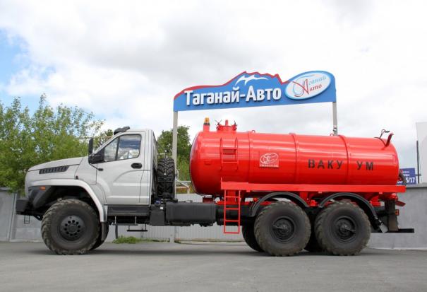 Вакуумная машина МВ-10 Урал NEXT 4320-74Е5 купить от производителя