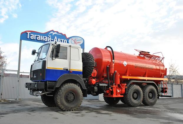 Автоцистерна вакуумная АКН-15 МАЗ 6317Х5 купить от производителя