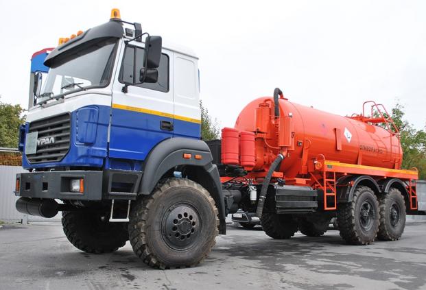 Автоцистерна вакуумная АКН-10 Урал 4320-81Е5 купить от производителя